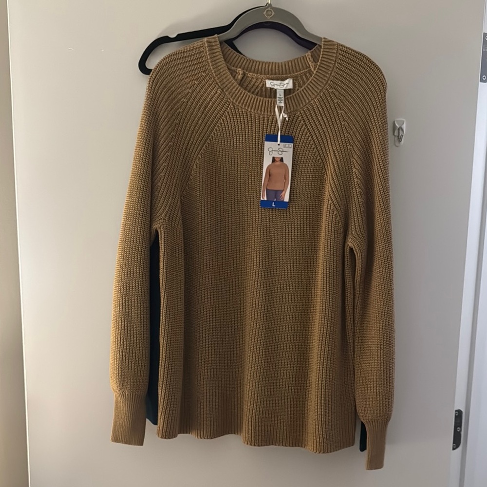 Jessica Simpson Camel Knit Pullover